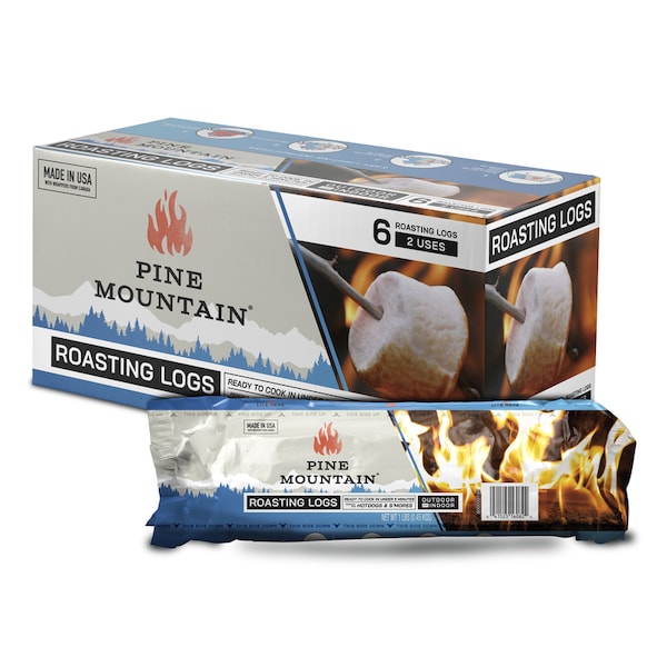 Pine Mountain Pine Mountain Roasting Logs 6 pk 800-000-188 - main